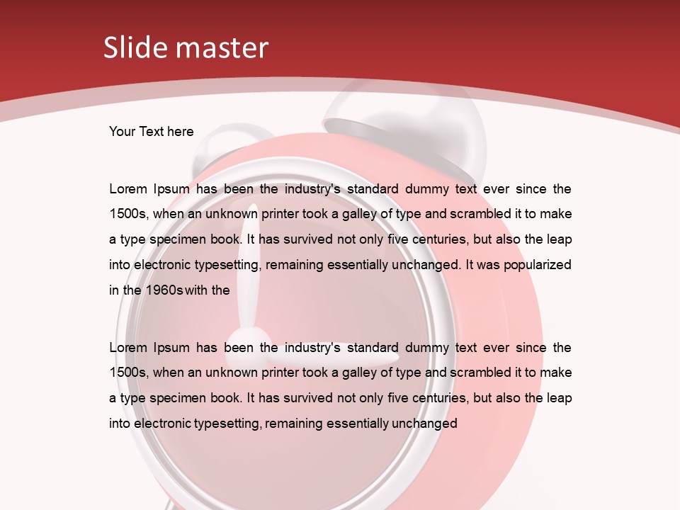 Midnight Style Morning PowerPoint Template