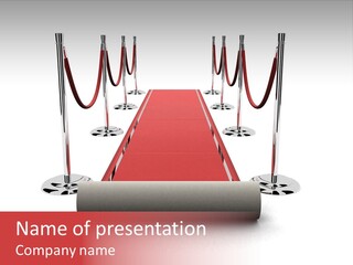 Red Glory Lifestyle PowerPoint Template