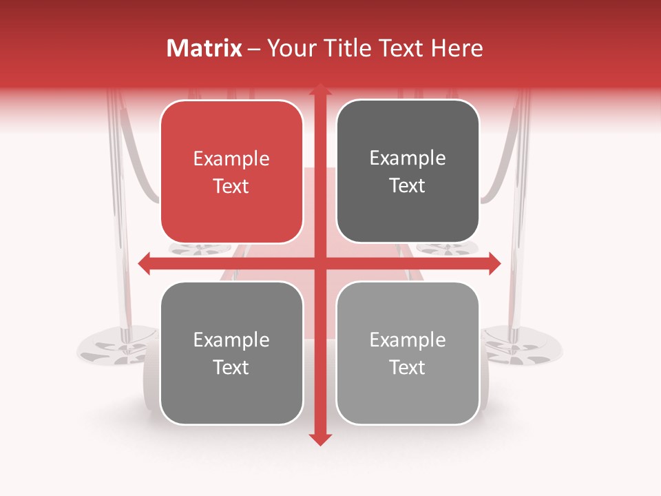 Red Glory Lifestyle PowerPoint Template