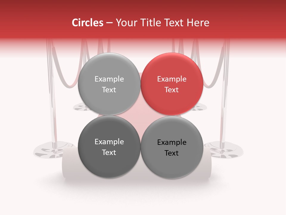 Red Glory Lifestyle PowerPoint Template