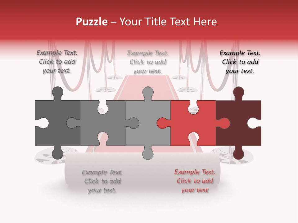 Red Glory Lifestyle PowerPoint Template