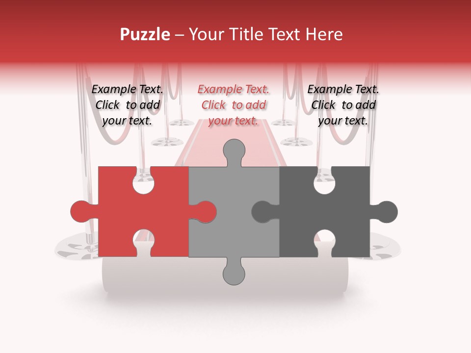 Red Glory Lifestyle PowerPoint Template