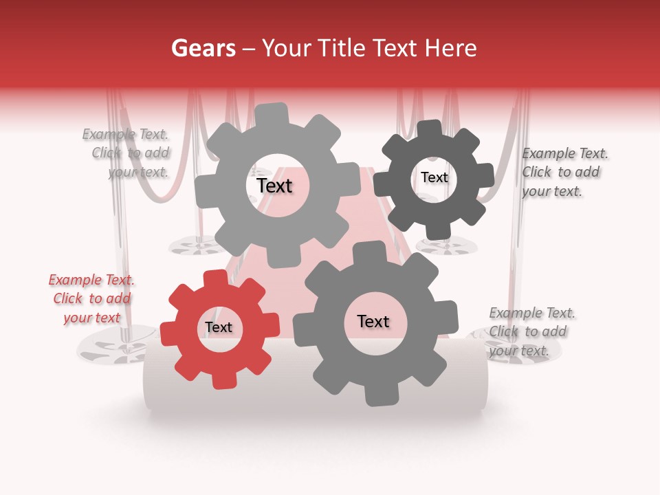 Red Glory Lifestyle PowerPoint Template