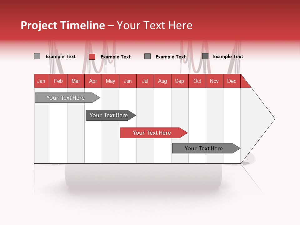 Red Glory Lifestyle PowerPoint Template