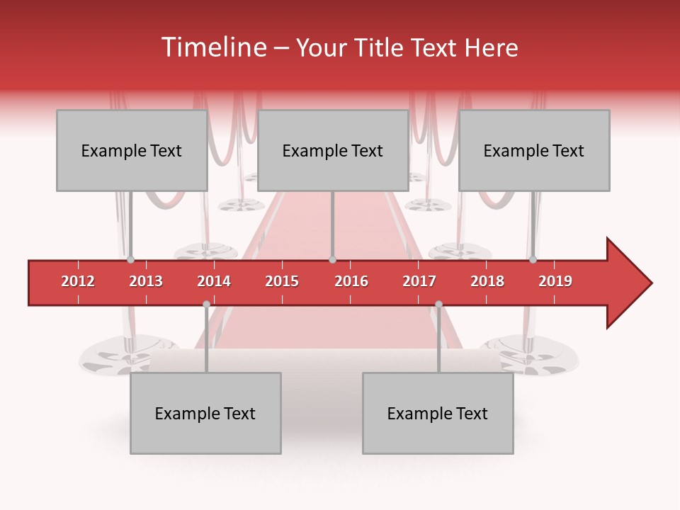 Red Glory Lifestyle PowerPoint Template
