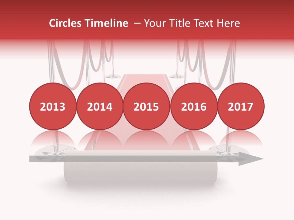 Red Glory Lifestyle PowerPoint Template