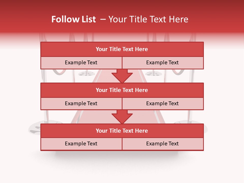 Red Glory Lifestyle PowerPoint Template