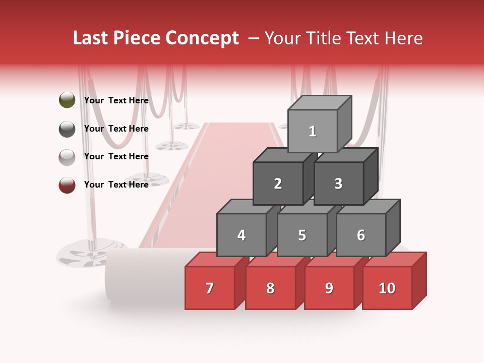 Red Glory Lifestyle PowerPoint Template