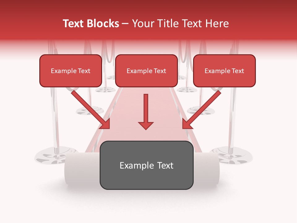 Red Glory Lifestyle PowerPoint Template