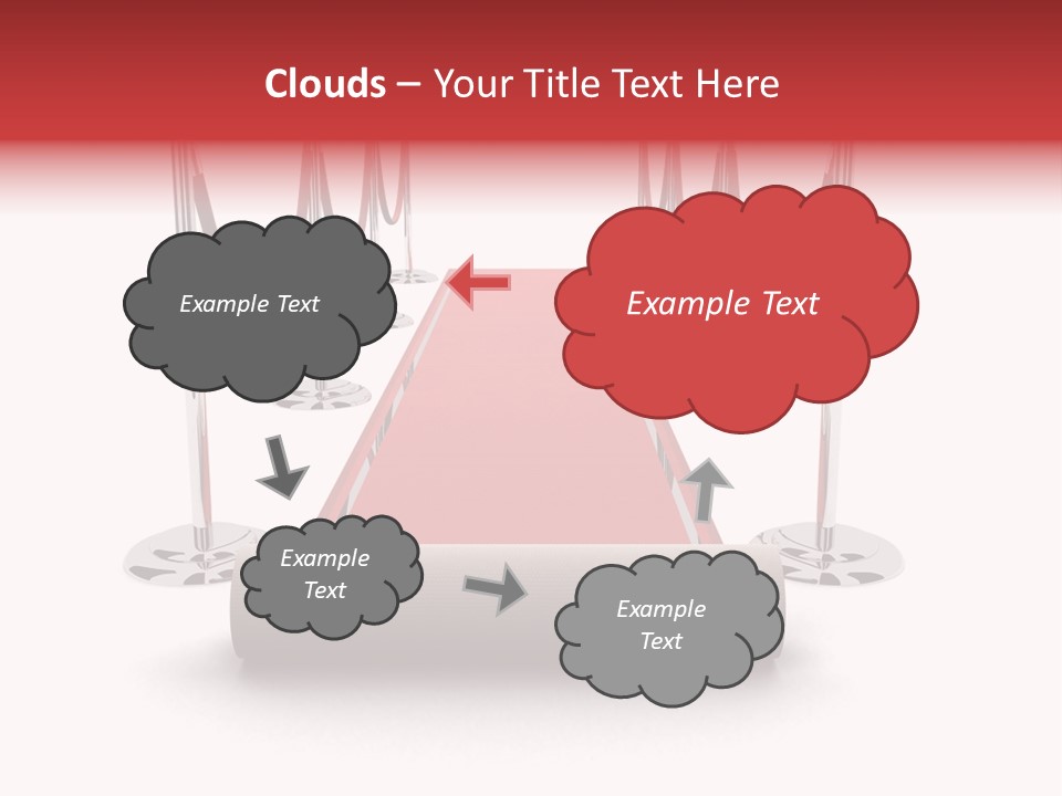 Red Glory Lifestyle PowerPoint Template