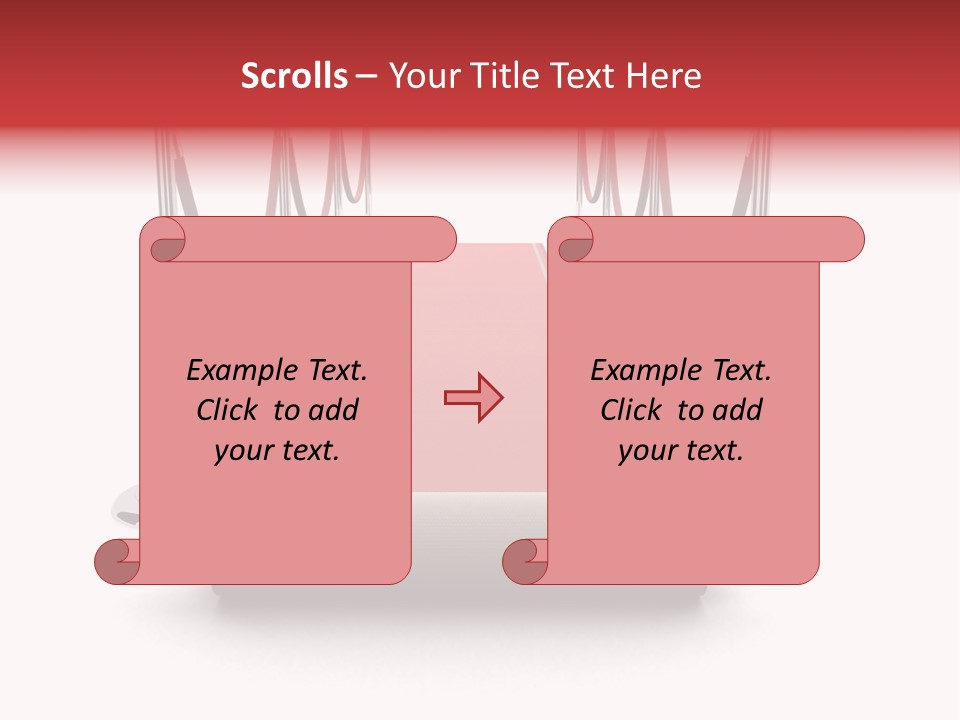 Red Glory Lifestyle PowerPoint Template