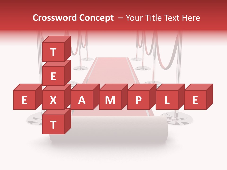 Red Glory Lifestyle PowerPoint Template