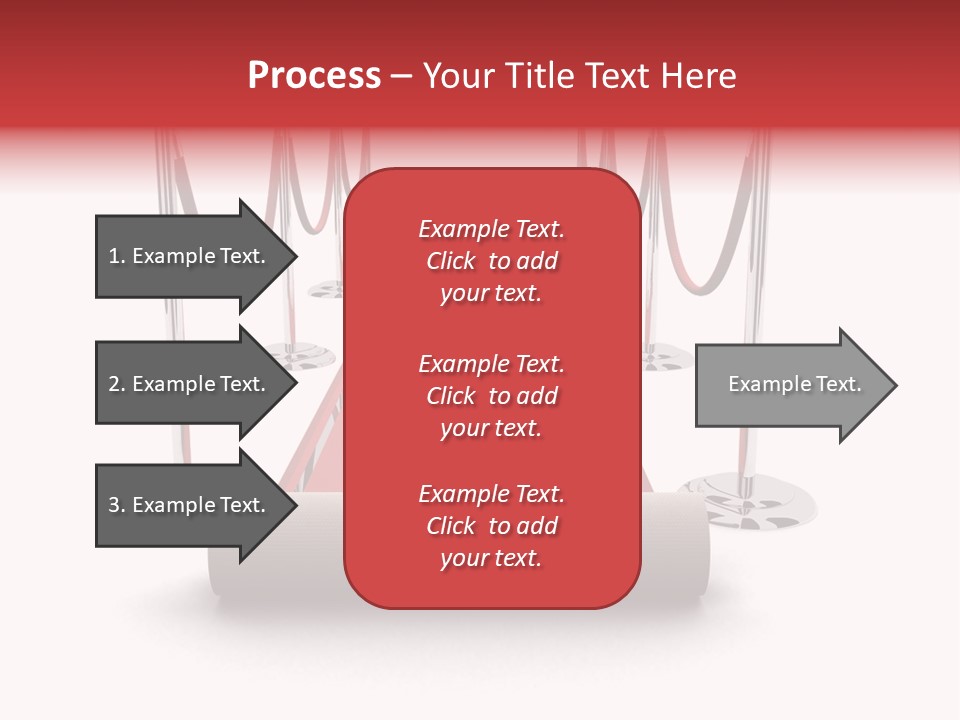 Red Glory Lifestyle PowerPoint Template