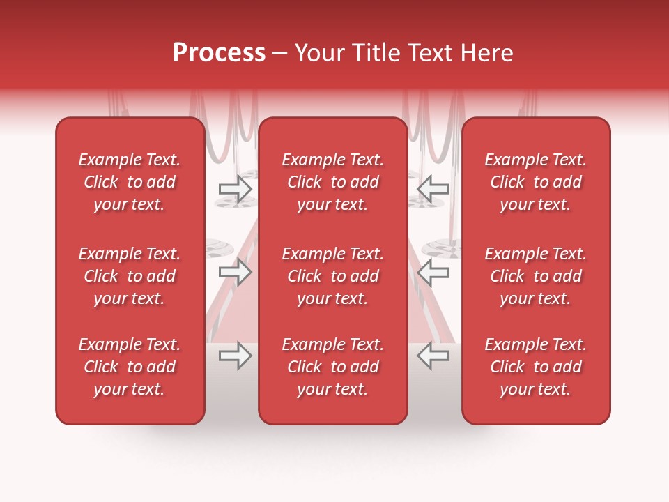 Red Glory Lifestyle PowerPoint Template