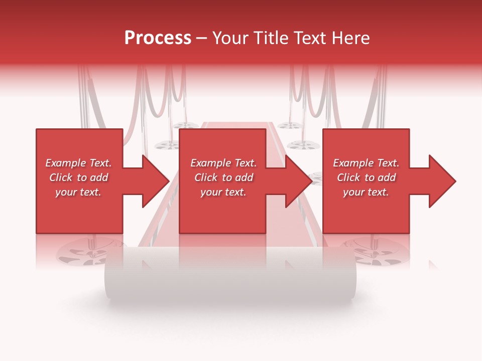 Red Glory Lifestyle PowerPoint Template
