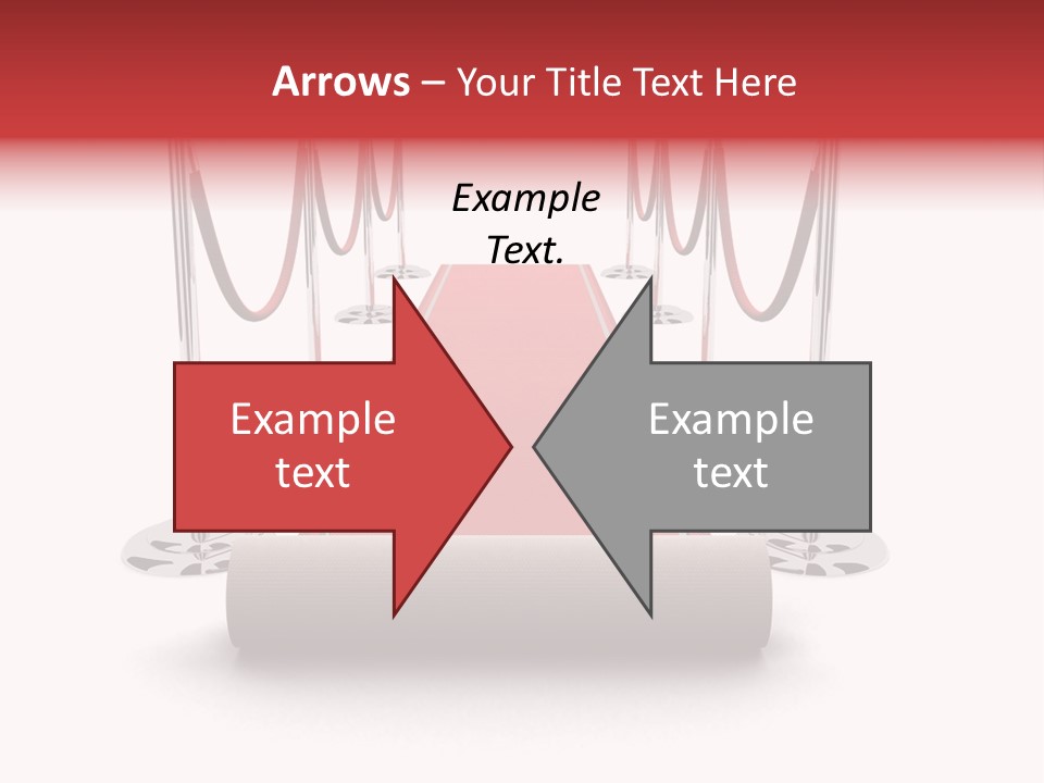 Red Glory Lifestyle PowerPoint Template