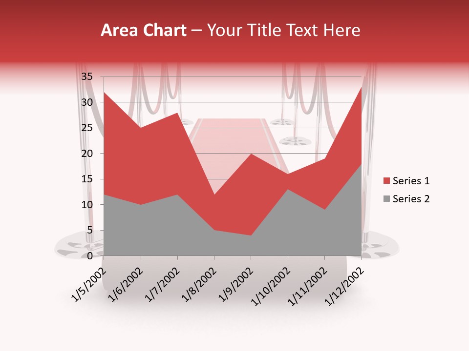 Red Glory Lifestyle PowerPoint Template