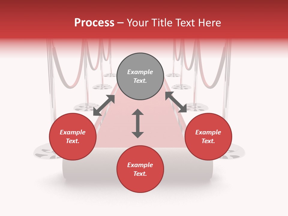 Red Glory Lifestyle PowerPoint Template