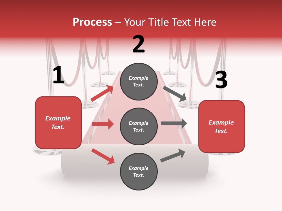 Red Glory Lifestyle PowerPoint Template