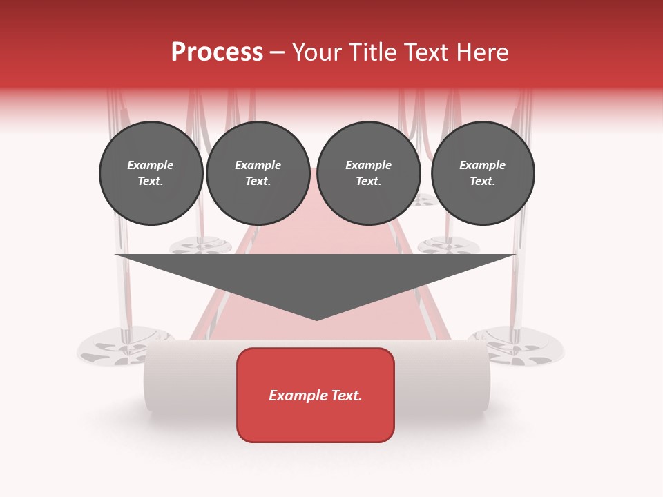 Red Glory Lifestyle PowerPoint Template