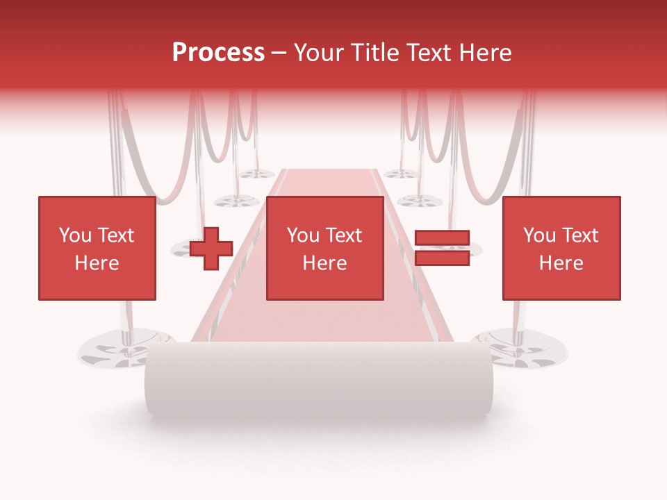 Red Glory Lifestyle PowerPoint Template