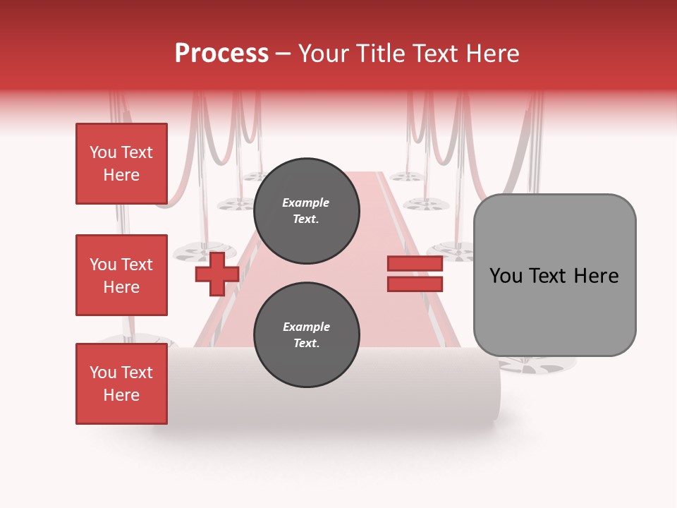 Red Glory Lifestyle PowerPoint Template