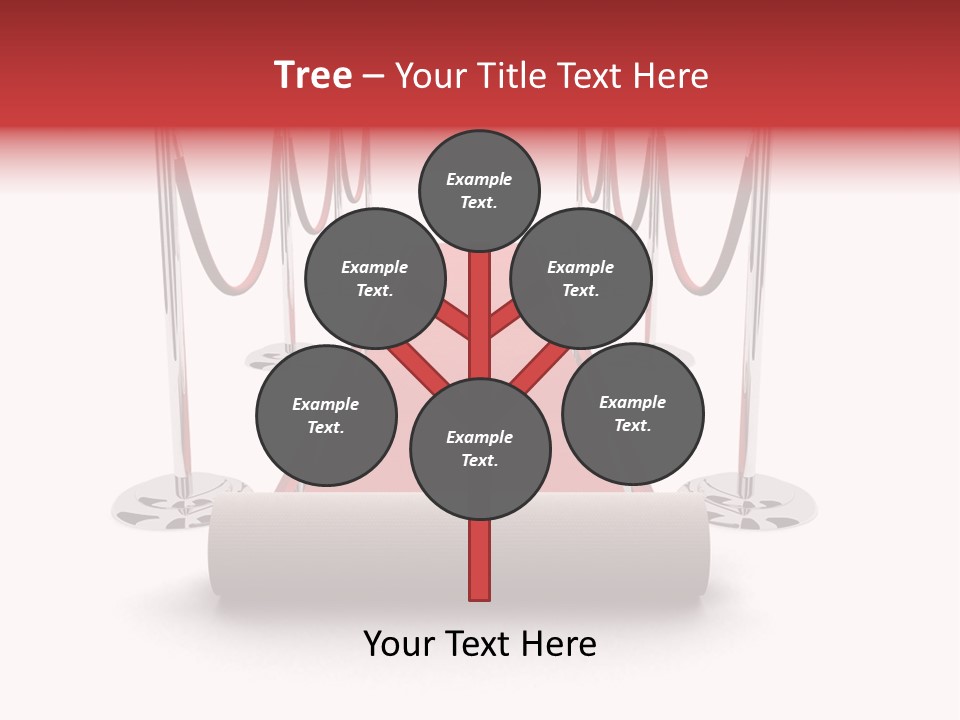 Red Glory Lifestyle PowerPoint Template