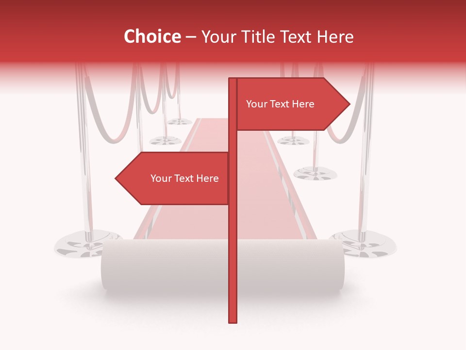 Red Glory Lifestyle PowerPoint Template