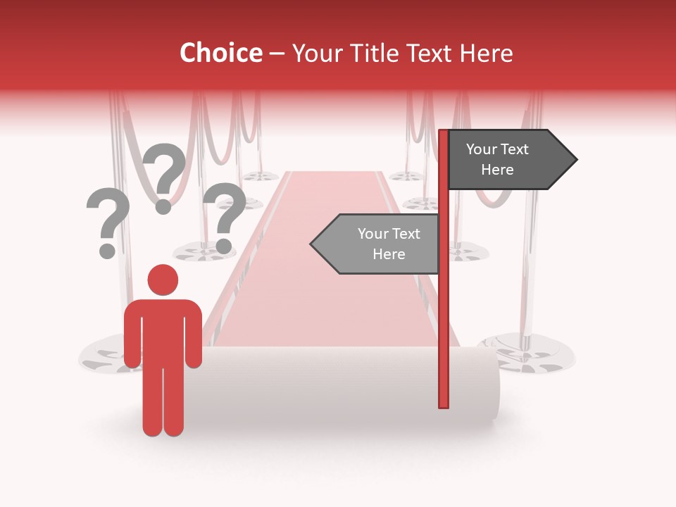 Red Glory Lifestyle PowerPoint Template