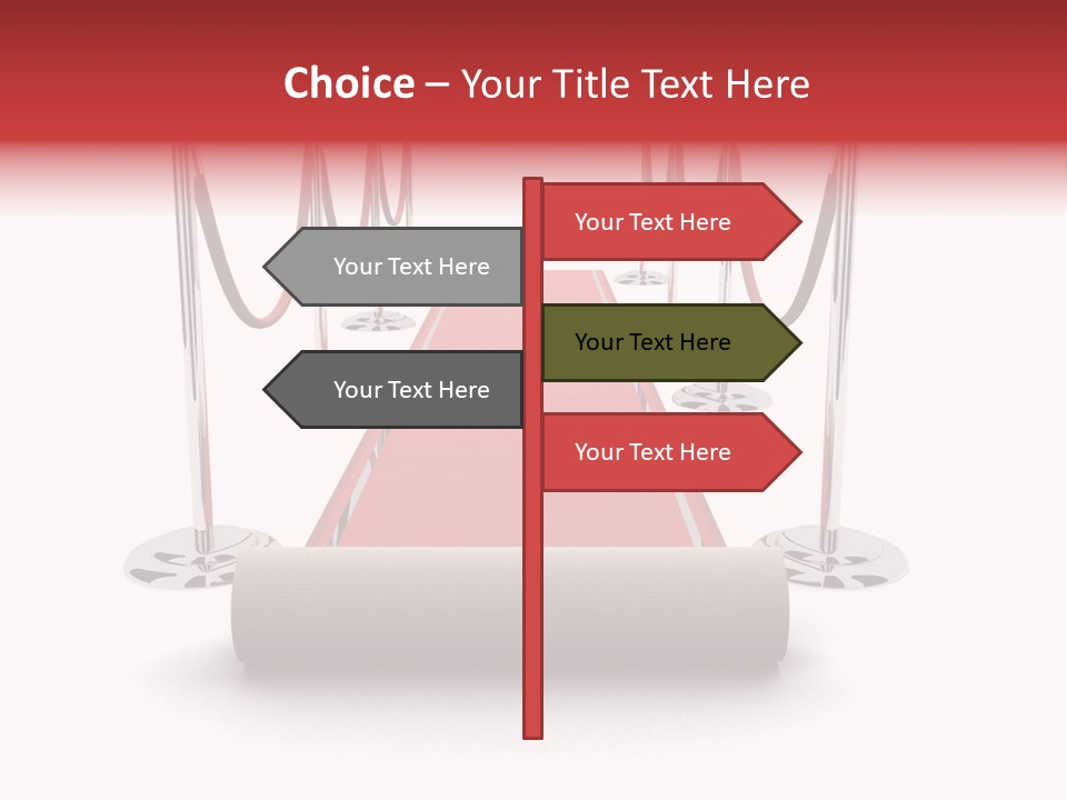 Red Glory Lifestyle PowerPoint Template