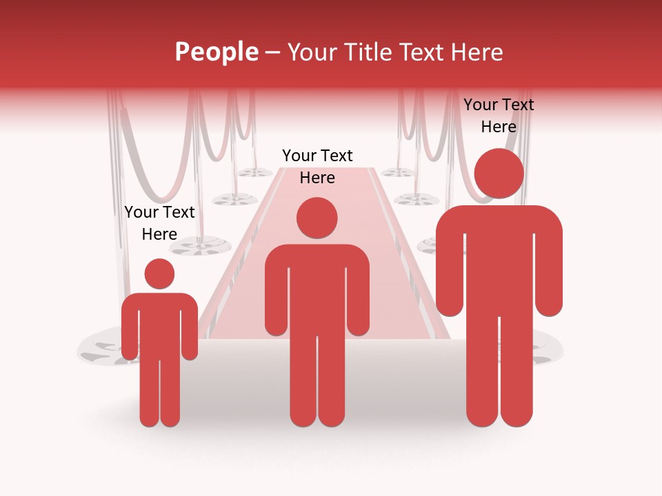 Red Glory Lifestyle PowerPoint Template