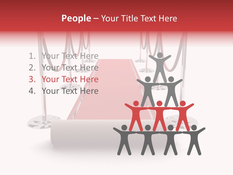 Red Glory Lifestyle PowerPoint Template