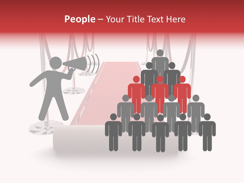 Red Glory Lifestyle PowerPoint Template