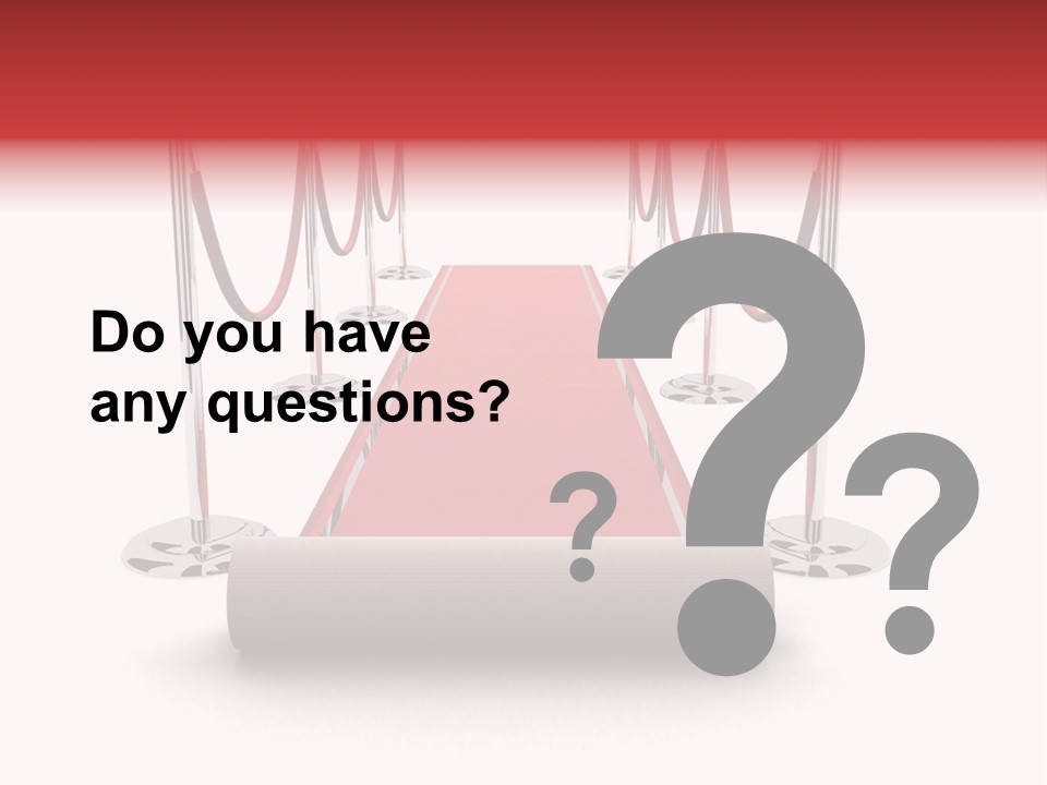 Red Glory Lifestyle PowerPoint Template