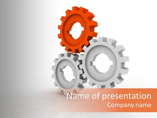 Object Design Wheel PowerPoint Template