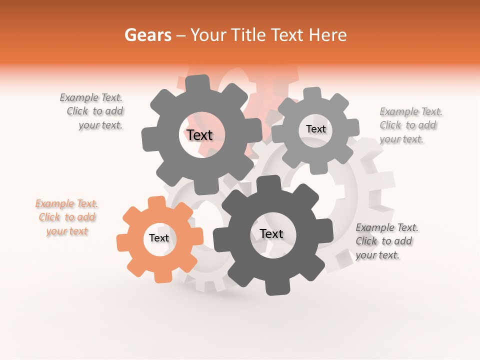Object Design Wheel PowerPoint Template