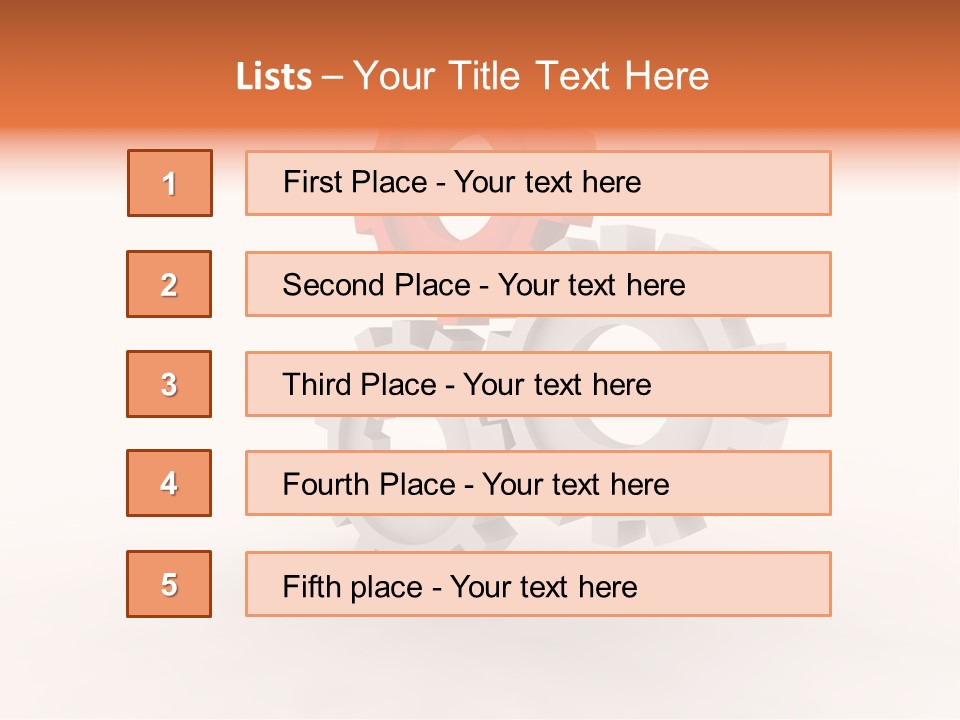 Object Design Wheel PowerPoint Template