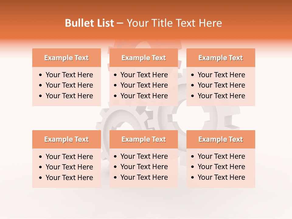 Object Design Wheel PowerPoint Template