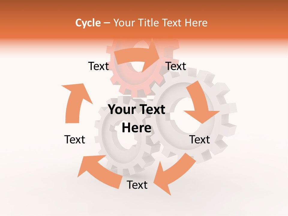 Object Design Wheel PowerPoint Template