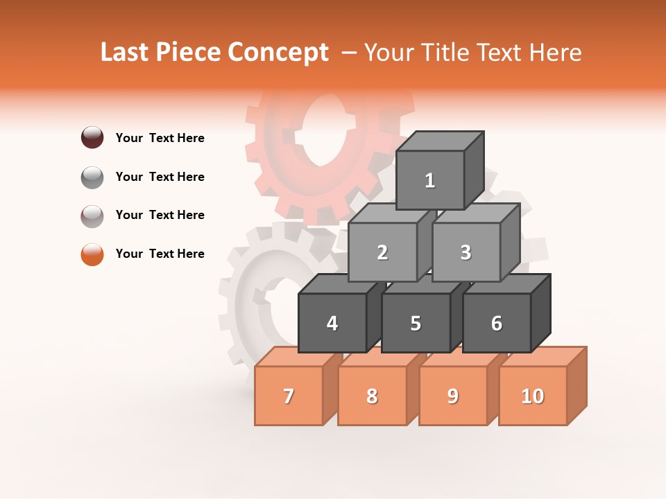 Object Design Wheel PowerPoint Template