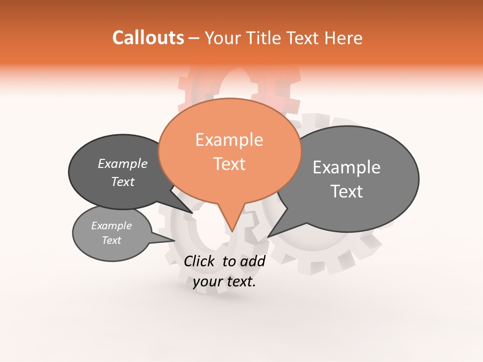 Object Design Wheel PowerPoint Template