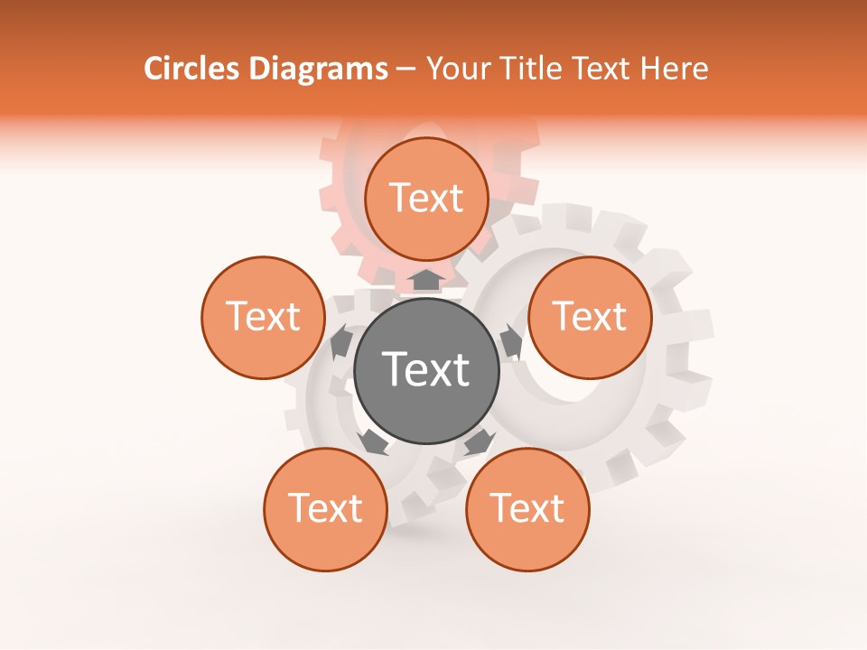 Object Design Wheel PowerPoint Template