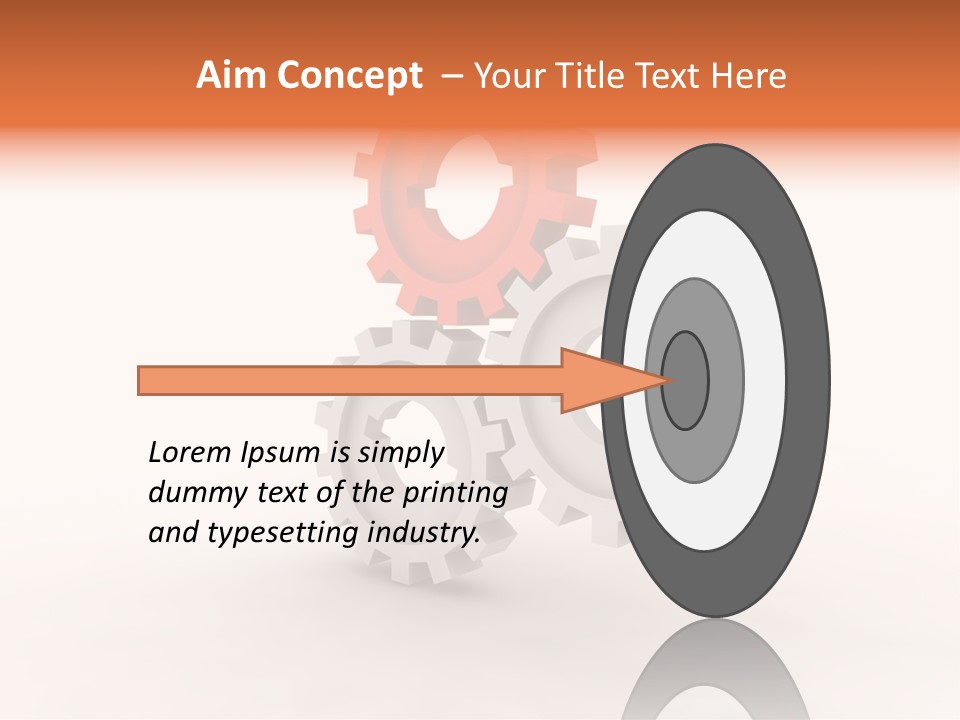 Object Design Wheel PowerPoint Template