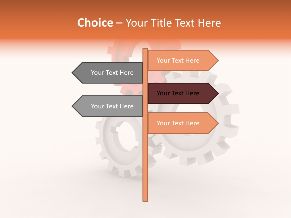 Object Design Wheel PowerPoint Template