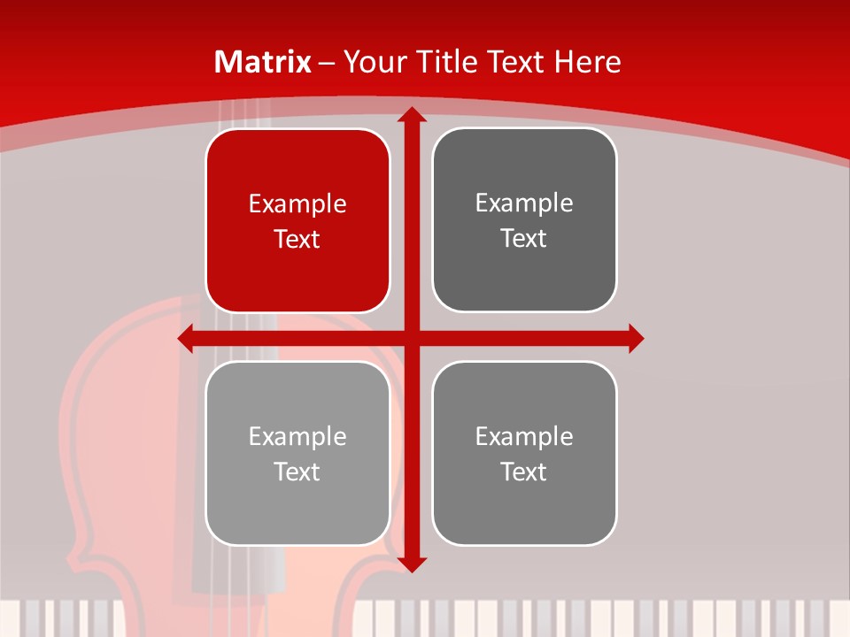 Score Cord Orchestra PowerPoint Template