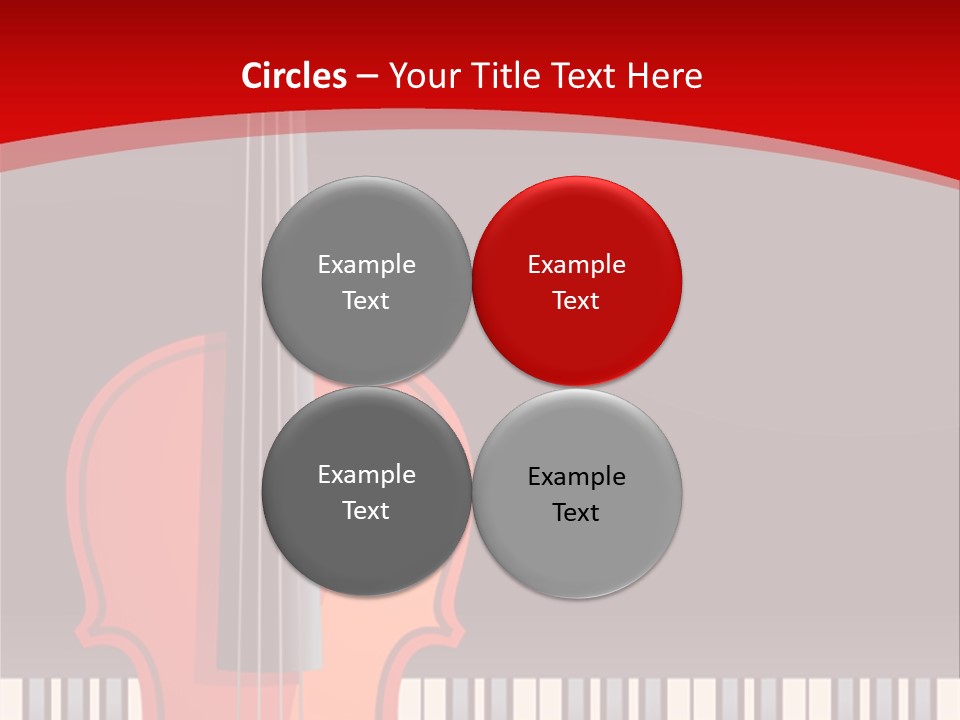 Score Cord Orchestra PowerPoint Template