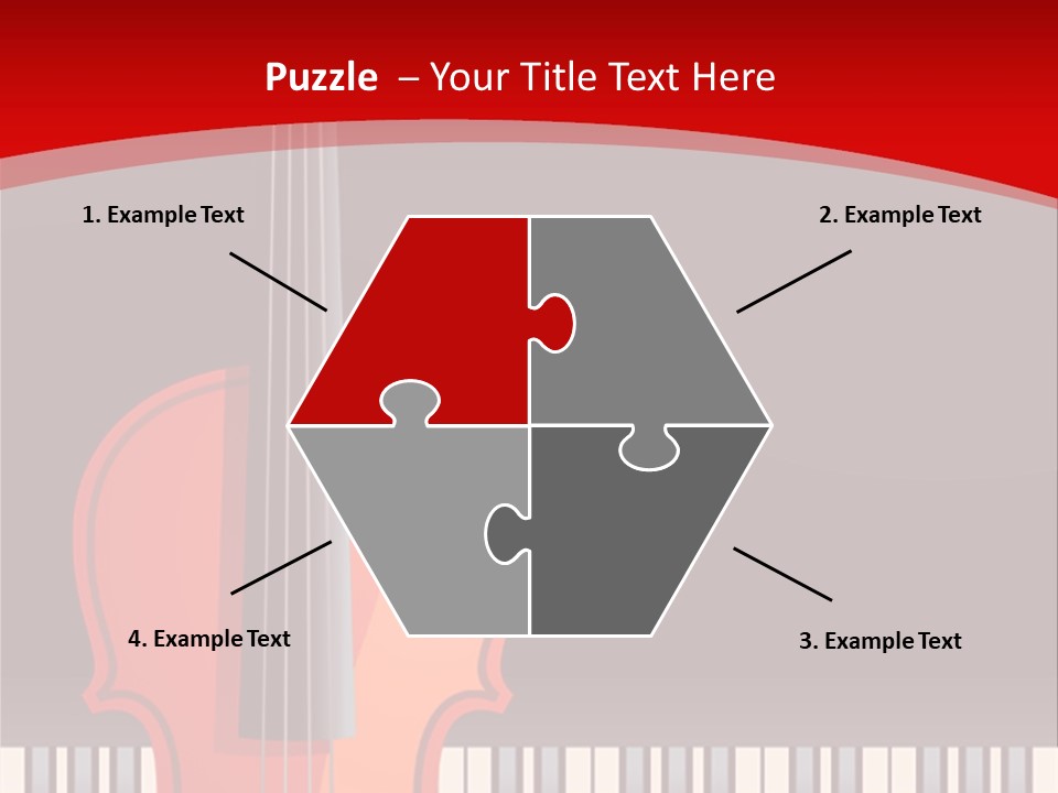 Score Cord Orchestra PowerPoint Template