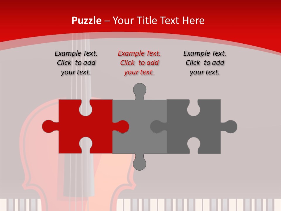 Score Cord Orchestra PowerPoint Template