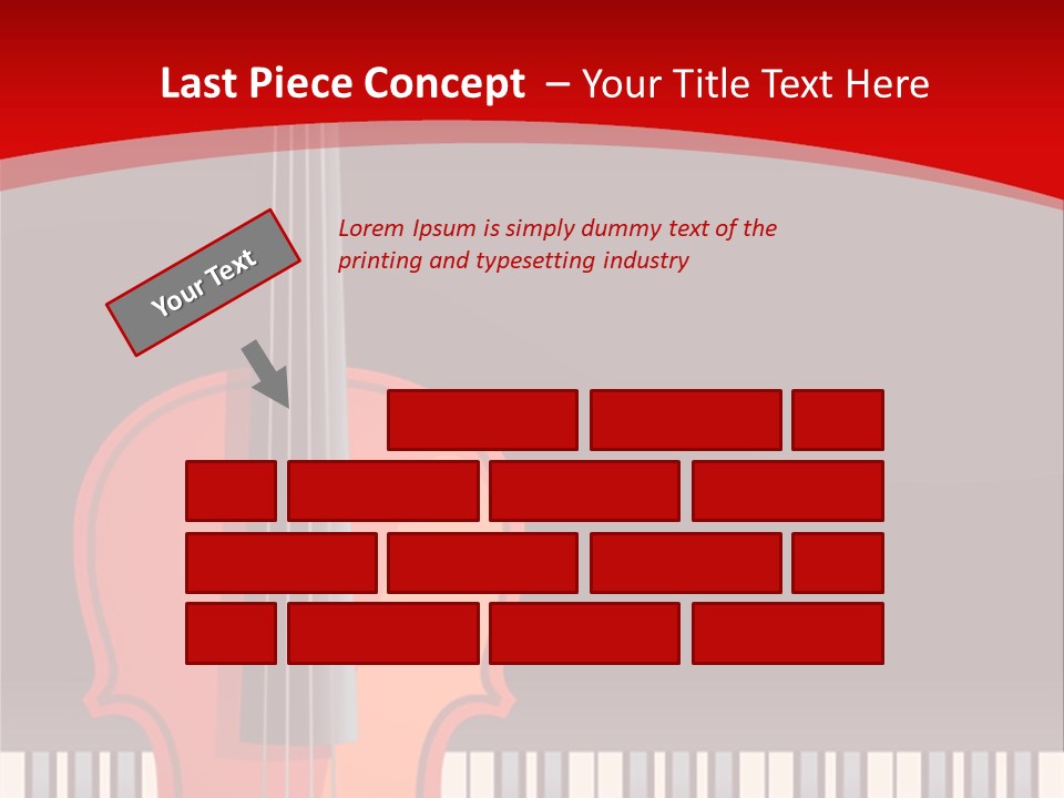 Score Cord Orchestra PowerPoint Template