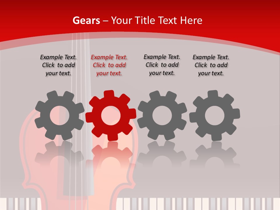 Score Cord Orchestra PowerPoint Template